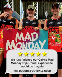Mighty Bloods Take on Cairns for Their Footy Trip
