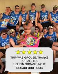 Broadford Roos Take On the Gold Coast with Mad Monday