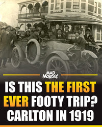 Footy Trips in Australia: Carlton Football Club's 1919 End of Season Trip