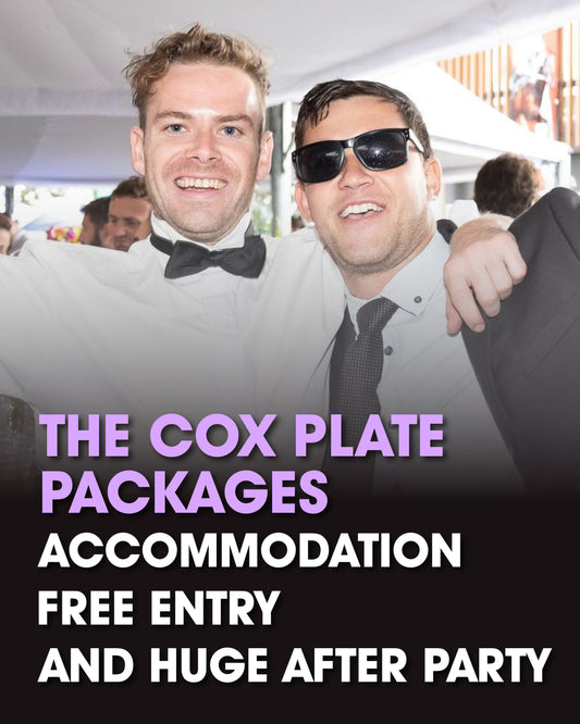 🏇 COX PLATE PACKAGES ARE LIVE 🍻