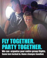 Mad Monday Group Flights: The Easiest Way To Organise Your Footy or Netball Trip ✈️
