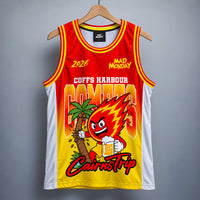 Coffs Harbour Comets Footy Trip Singlets Are Ready for Cairns