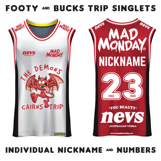 Footy Trip Singlets