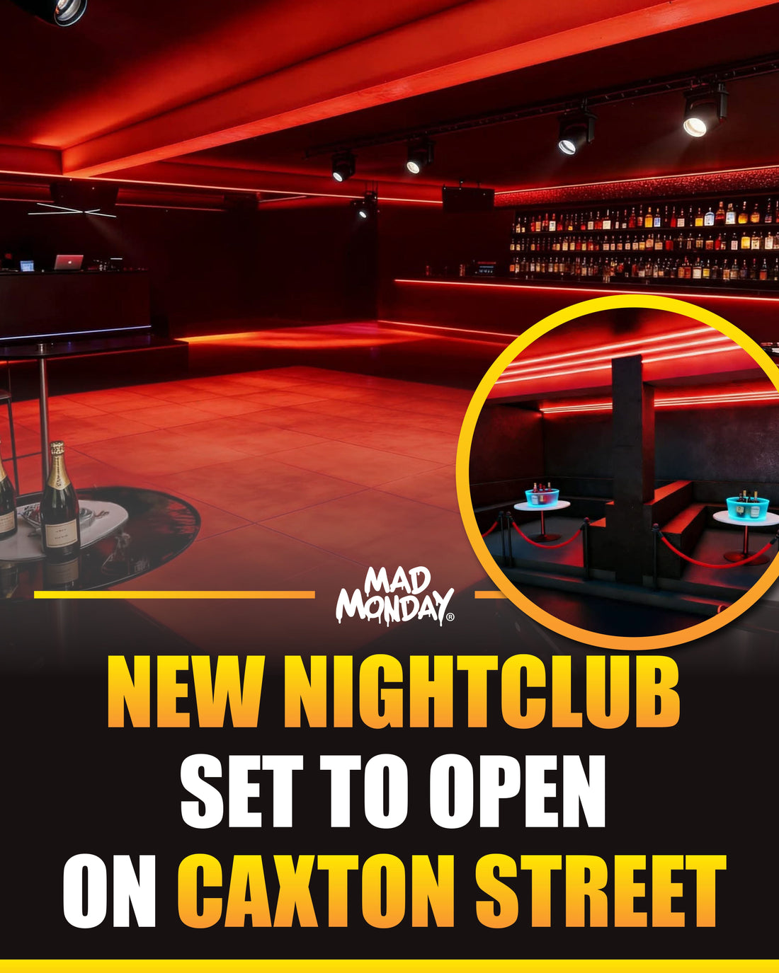 New Nightclub “The Locker Room” Opening on Caxton Street This May