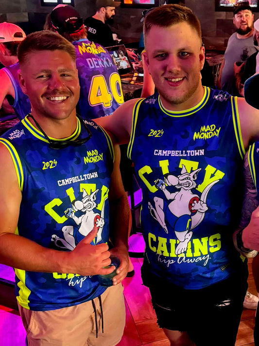 The Best Footy Trip Singlets in Australia – Only at Mad Monday