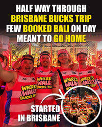 From Brisbane to Bali: The Where’s Wally Bucks Trip Kept Going