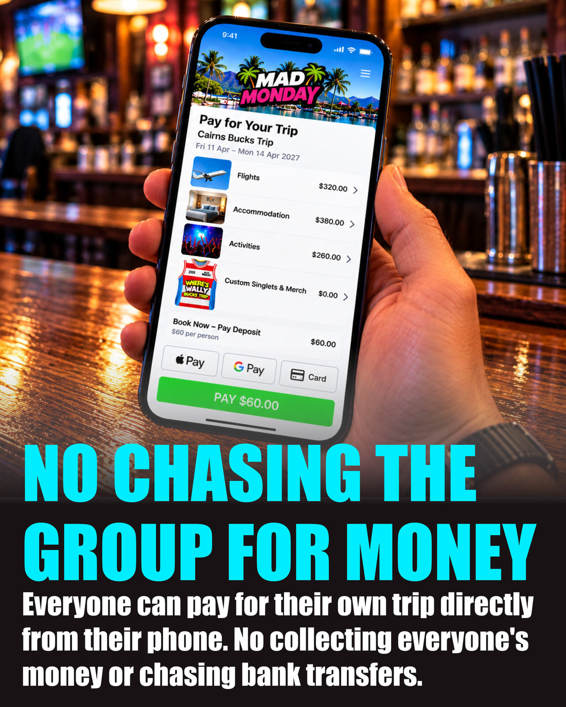 Bucks Trips Australia: We Make Organising Easy
