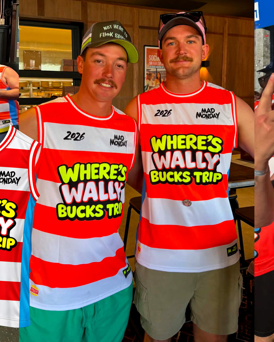 Brisbane Bucks Trip: Wally’s Weekend with Mad Monday