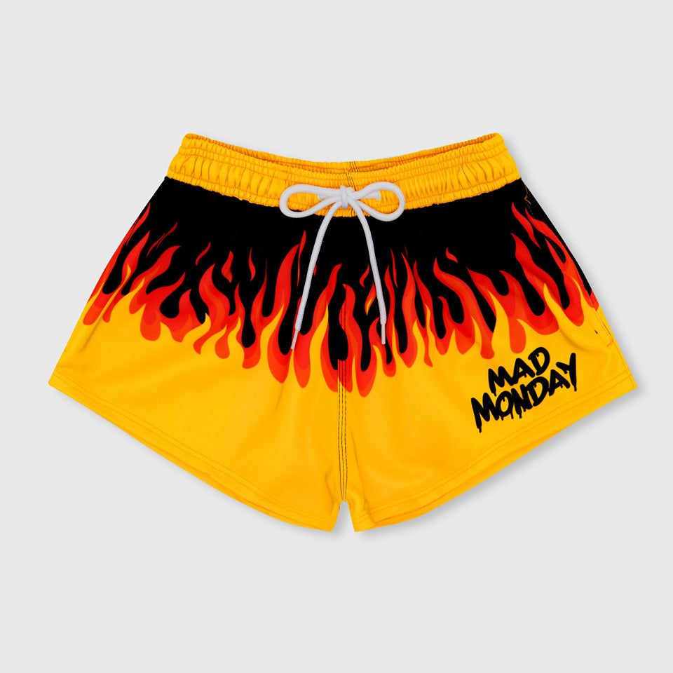 Flame Footy Shorts