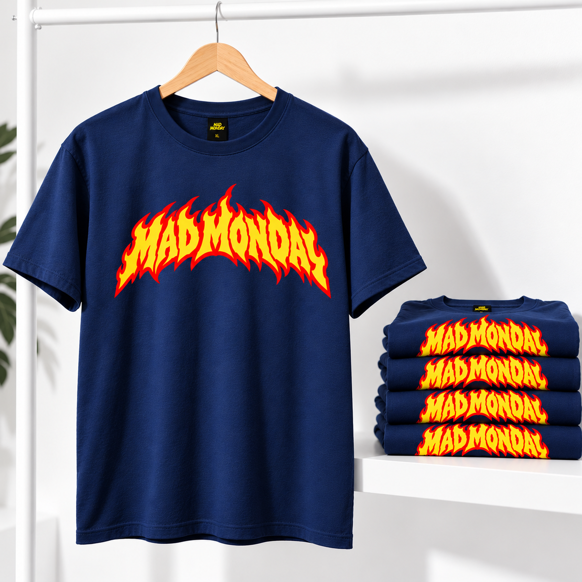 MAD MONDAY FLAME TEE