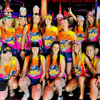 Girls Footy Trip Singlets