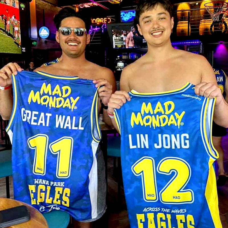 Custom Footy Trip Singlets